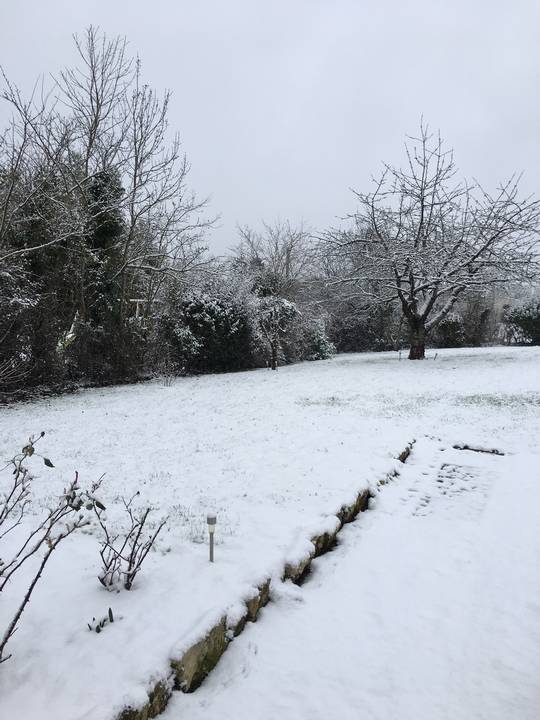 Gite de Vendée sous la neige