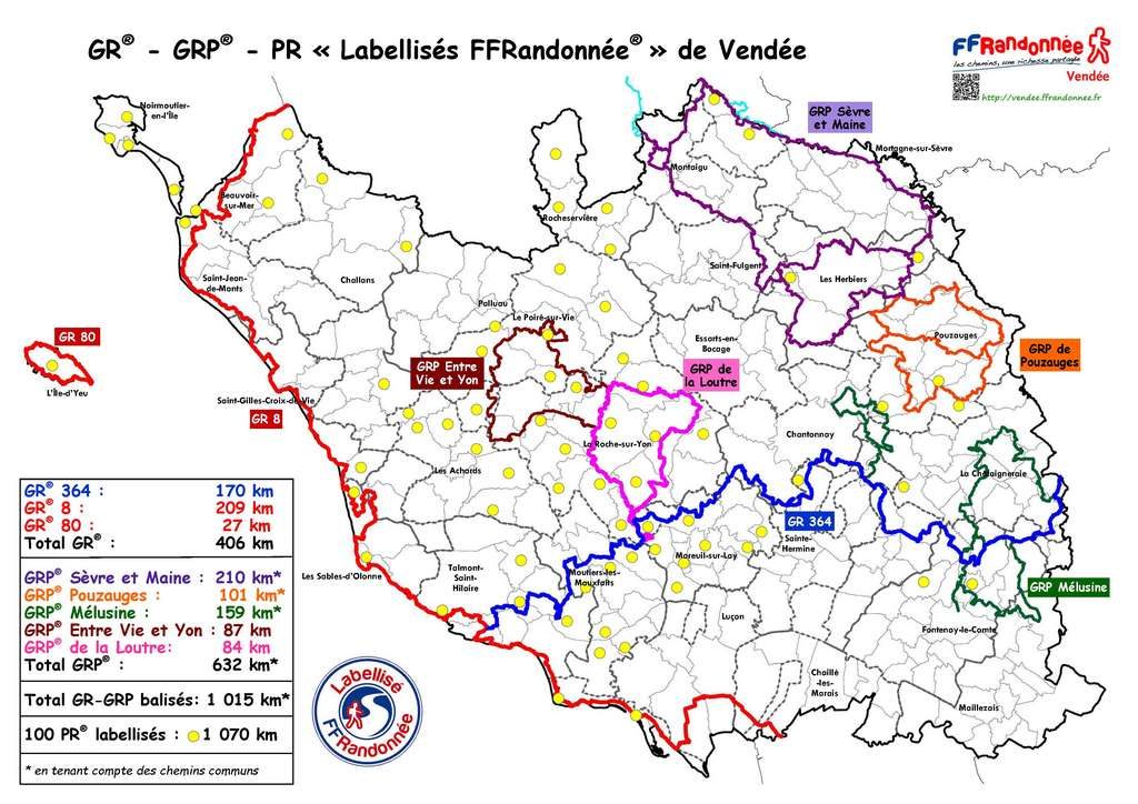 Location de vacances en Vendée pour randonneurs