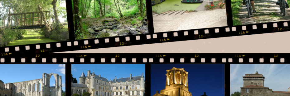 Le sud Vendée ou Vendée Marais Poitevin de A à Z à partir du gite de la Gravée