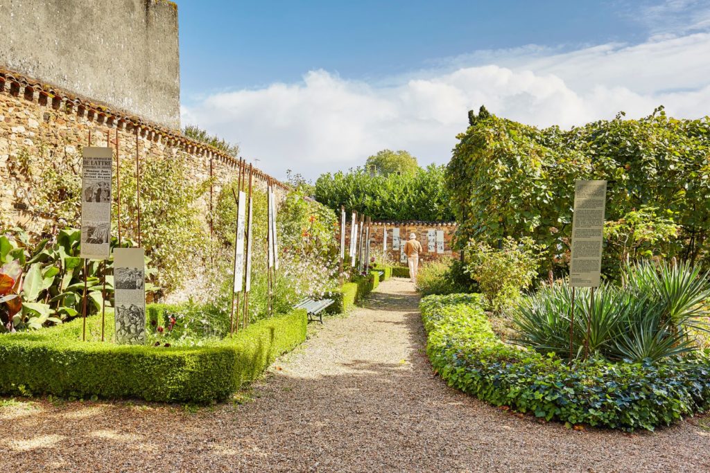 Musée Clémenceau de Lattre à Mouilleron Saint Germain - jardin