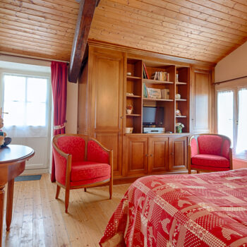 Gite de la Gravée, Saint Michel le Cloucq Vendée Marais Poitevin - chambre parentale au rez de chaussée