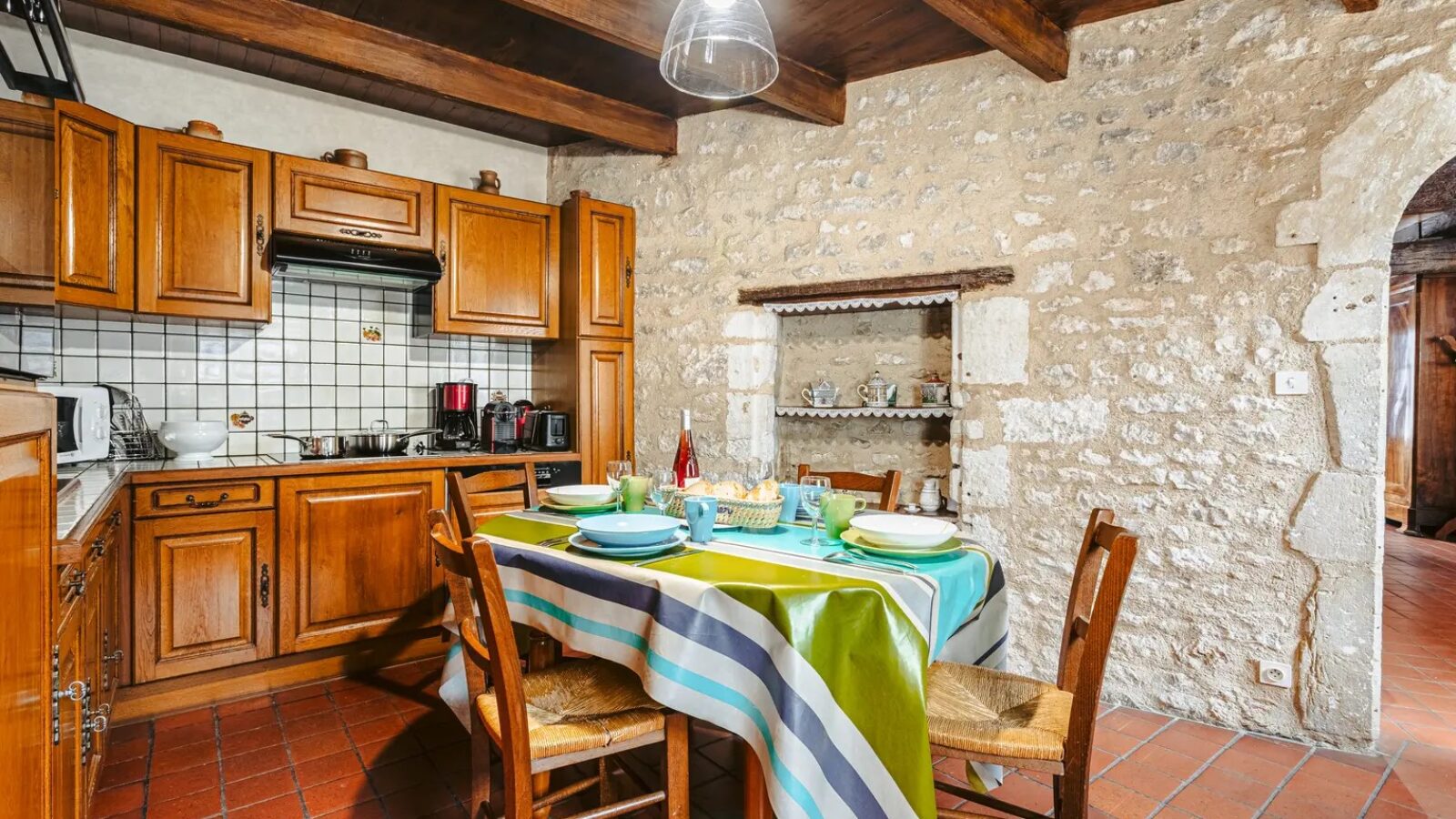 Kitchen gite de la Gravée Vendée Marais Poitevin